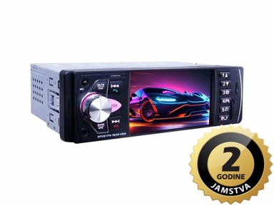 MANTA Auto radio RS5501 (Bluetooth, zaslon 4", 1080p, USB, 4x50 W, ISO, handsfree)